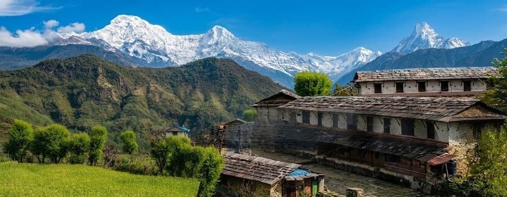 Nepal destination background