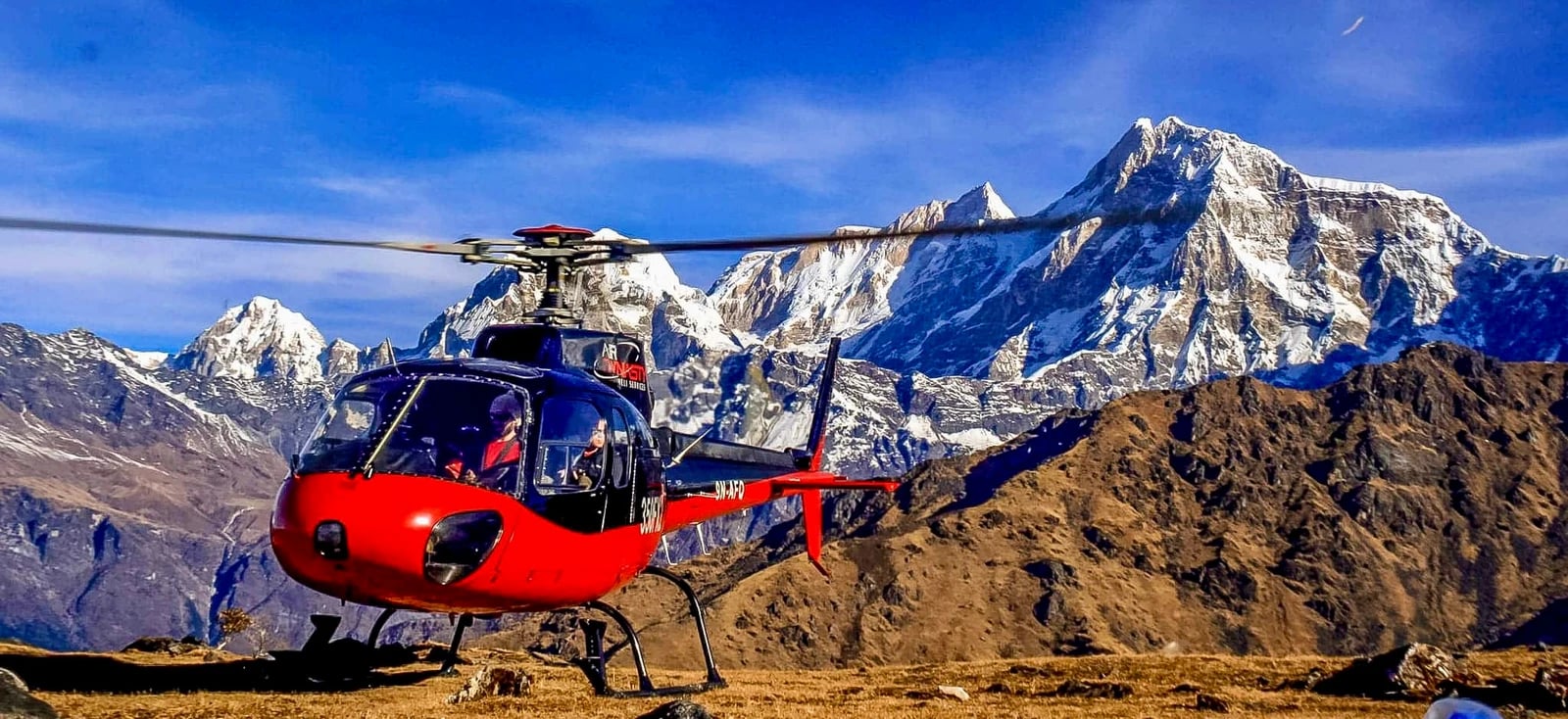 Nepal Heli Tours in himalaya