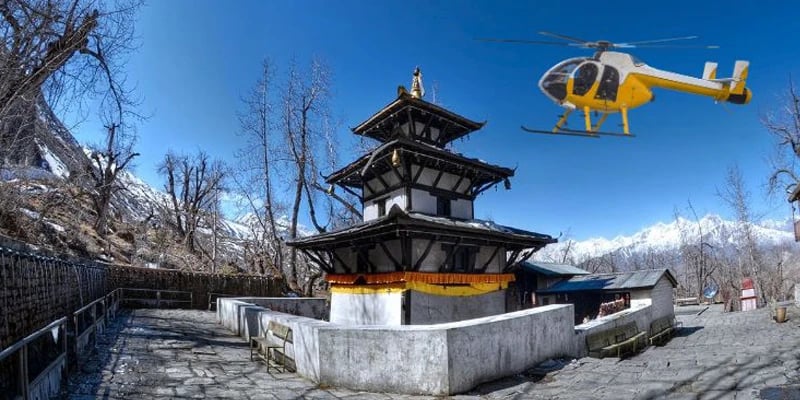 muktinath heli tour Nepal