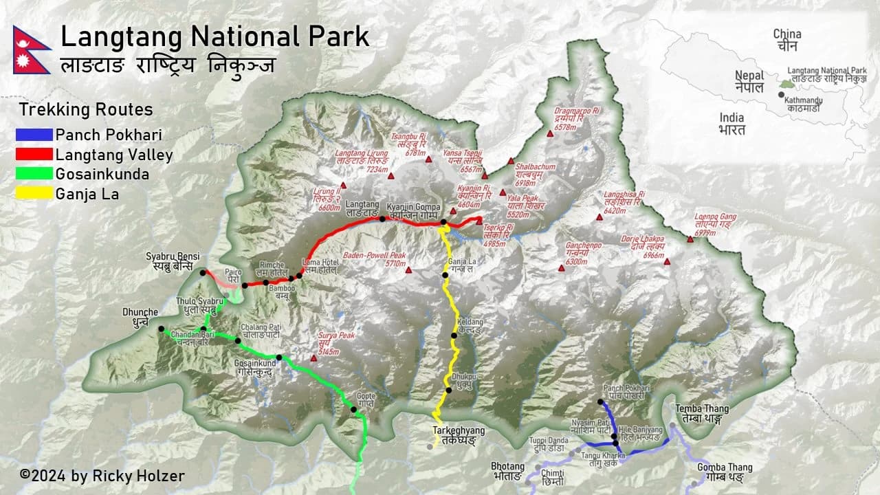 Langtang-National-Park-Map-for trekking