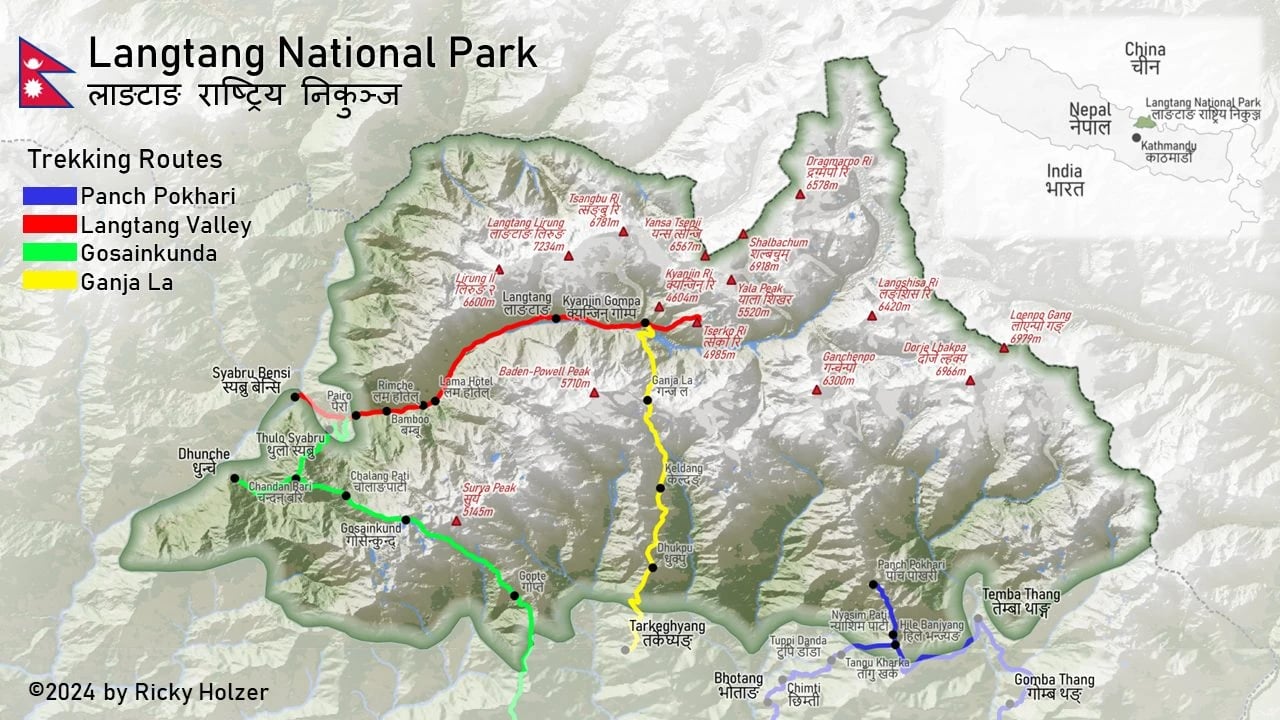 Langtang-National-Park-Map-for trekking